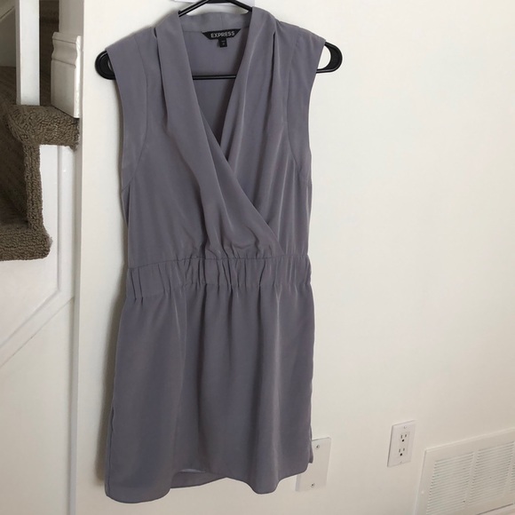 Classic Grey Day Dress, no sleeves - Picture 2 of 4